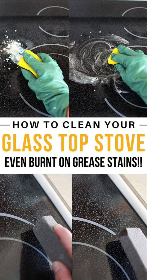 how to remove black stains on gas burner